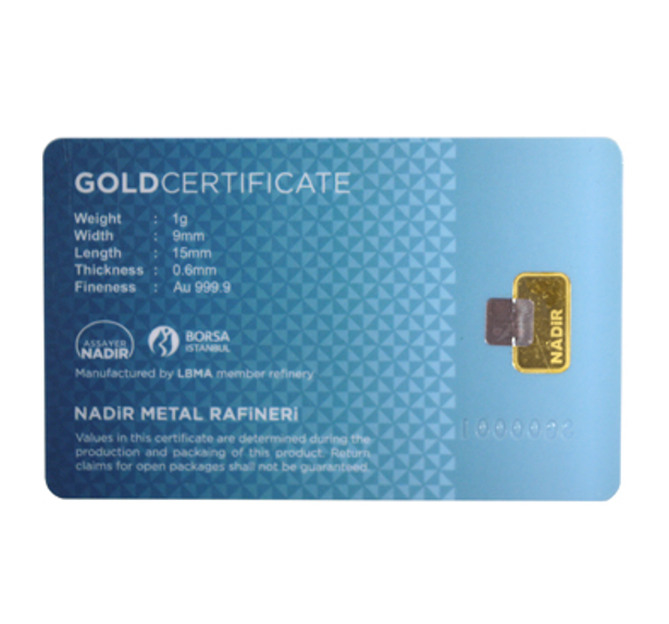 Nadir Uniquely Singapore Merlion Gold Bar 1g Goldsilver Central Pte Ltd