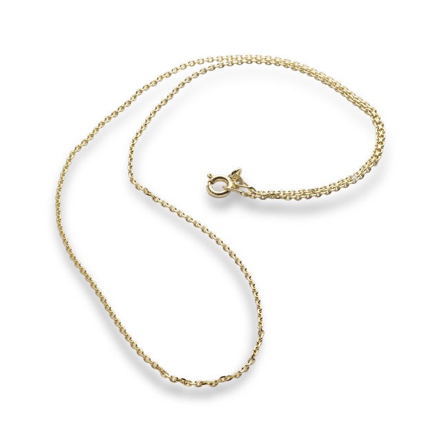 Yellow Gold Anchor Chain A